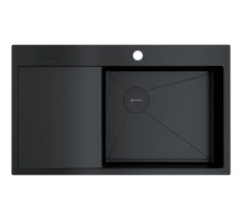 Кухонная мойка Omoikiri Akisame 86 GB-R Side графит 4997044