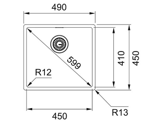 Купить Кухонная мойка Franke Box BXX 210/110-45 полированная сталь 127.0453.655 в магазине сантехники Santeh-Crystal.ru