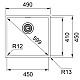 Купить Кухонная мойка Franke Box BXX 210/110-45 полированная сталь 127.0453.655 в магазине сантехники Santeh-Crystal.ru