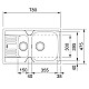 Купить Кухонная мойка Franke Euroform EFN 651-78 матовая сталь 101.0035.407 в магазине сантехники Santeh-Crystal.ru