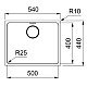 Приобрести Кухонная мойка Franke Mythos MYX 110-50 полированная сталь 122.0600.945 в магазине сантехники Santeh-Crystal.ru