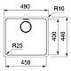 Купить Кухонная мойка Franke Mythos MYX 110-45 полированная сталь 122.0600.935 в магазине сантехники Santeh-Crystal.ru