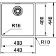 Заказать Кухонная мойка Franke Maris MRX 110-40 полированная сталь 122.0543.995 в магазине сантехники Santeh-Crystal.ru