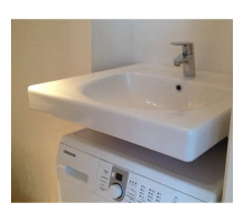 Раковина Пилот 60х60 см с креплением, сифоном и кронштейном Santek 1.WH30.1.971