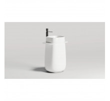 Раковина Salini S-Sense Oriente Totem 1303101G  70x49 см, напольная, белый глянец