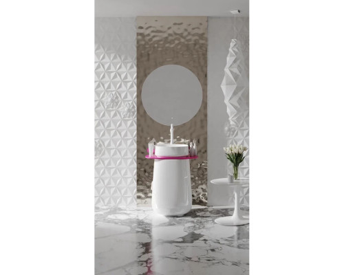 Раковина Salini S-Sense Oriente Totem 1303101GF 70x49 см, напольная, покраска по RAL глянец полностью