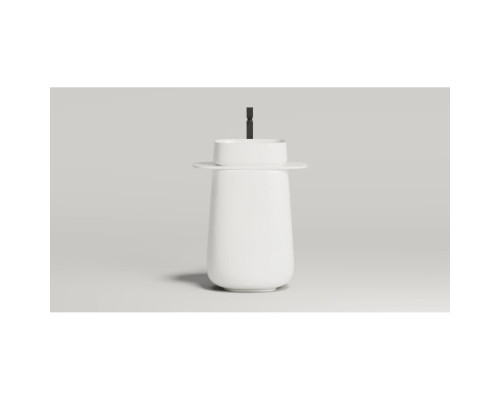 Раковина Salini S-Sense Oriente Totem 1303101M 70x49 см, напольная, белый матовый