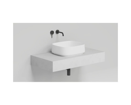 Раковина-чаша Salini S-Sense Oriente Bowl 1109102G 45x40,5 см, накладная, белый глянец