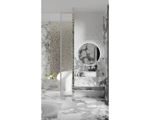 Раковина-чаша Salini S-Sense Oriente Bowl 1109102G 45x40,5 см, накладная, белый глянец