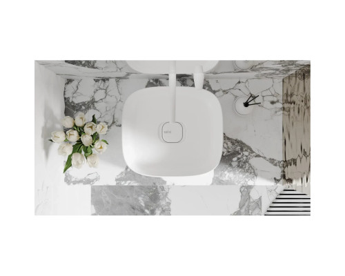 Раковина-чаша Salini S-Sense Oriente Bowl 1109102M 45x40,5 см, накладная, белый матовый