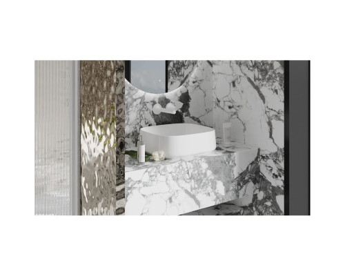 Раковина-чаша Salini S-Sense Oriente Bowl 1109102M 45x40,5 см, накладная, белый матовый