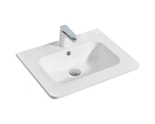 Раковина Vincea VCB-1A600W 60x48 см, накладная, белый