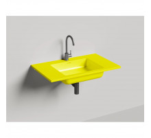 Раковина Salini S-Stone Onda 1402201MF 80x50 см, подвесная, покраска по RAL матовый полностью