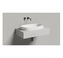 Раковина Salini S-Stone Greca 1803201M 64,5x38,5 см, встраиваемая сверху, белый матовый