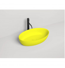 Раковина-чаша Salini S-Sense Alda 01 110611GF 58x35 см, накладная, покраска по RAL глянец полностью