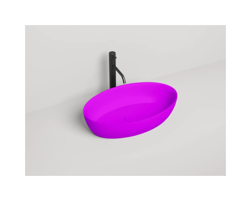 Раковина-чаша Salini S-Sense Alda 01 110611GF 58x35 см, накладная, покраска по RAL глянец полностью