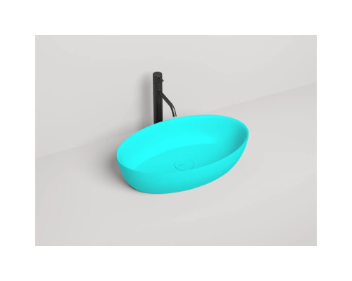 Раковина-чаша Salini S-Sense Alda 01 110611GF 58x35 см, накладная, покраска по RAL глянец полностью