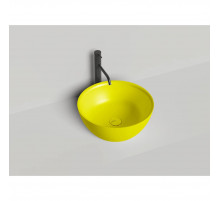 Раковина-чаша Salini S-Sense Alda 02 1102110GF 42,5x42,5 см, накладная, покраска по RAL глянец полностью