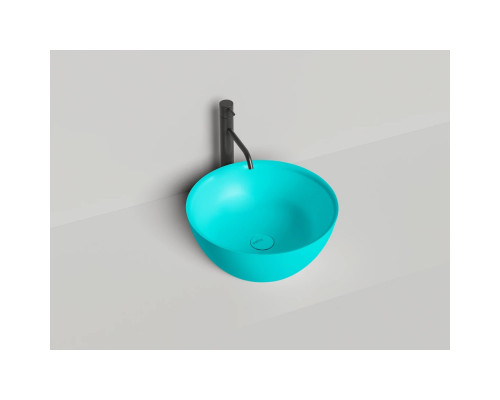 Раковина-чаша Salini S-Sense Alda 02 1102110GF 42,5x42,5 см, накладная, покраска по RAL глянец полностью