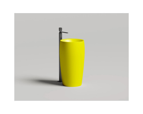 Раковина Salini S-Stone Alda 03 130321MF 47x47 см, напольная, покраска по RAL матовый полностью