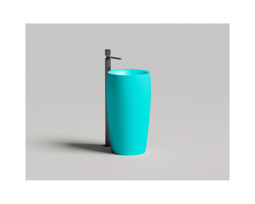 Раковина Salini S-Stone Alda 03 130321MF 47x47 см, напольная, покраска по RAL матовый полностью