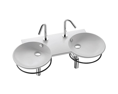 Santeh-Crystal.ru: Раковина двойная подвесная 100 см Jacob Delafon Spherik E4502-00 Купить Раковина двойная подвесная 100 см Jacob Delafon Spherik E4502-00 в магазине сантехники Santeh-Crystal.ru