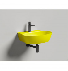 Раковина-чаша Salini S-Sense Alda Wall 01 140311GF 58x45 см, накладная, подвесная, покраска по RAL глянец полностью