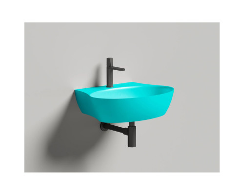 Раковина-чаша Salini S-Stone Alda Wall 01 140321MF 58x45 см, накладная, подвесная, покраска по RAL матовый полностью