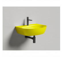 Раковина-чаша Salini S-Stone Alda Wall 02 140322MF 58x45 см, накладная, подвесная, покраска по RAL глянец полностью