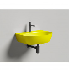 Раковина-чаша Salini S-Stone Alda Wall 02 140322MF 58x45 см, накладная, подвесная, покраска по RAL глянец полностью