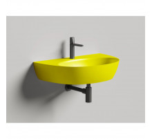 Раковина-чаша Salini S-Stone Alda Wall 03 140323MF 71x45 см, накладная, подвесная, покраска по RAL матовый полностью