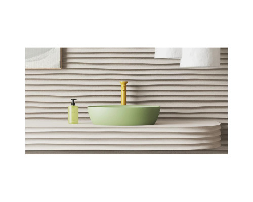 Раковина-чаша Salini S-Sense Alda 01 110611GF 58x35 см, накладная, покраска по RAL глянец полностью