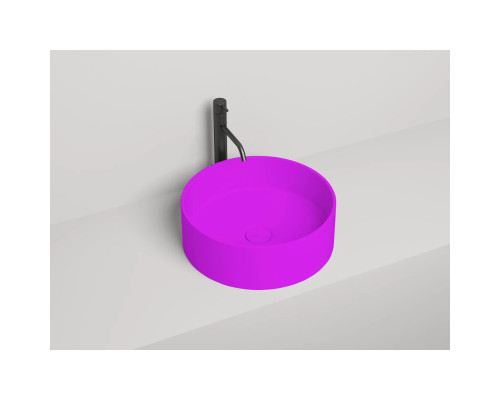 Раковина-чаша Salini S-Sense Armonia 02 130112GF 45x45 см, накладная, покраска по RAL глянец полностью