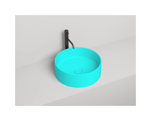 Раковина-чаша Salini S-Stone Armonia 02 130112SMF 45x45 см, накладная, покраска по RAL матовый полностью