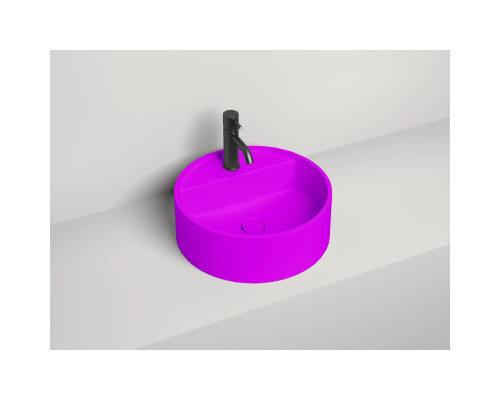 Раковина-чаша Salini S-Sense Armonia Top 02 130116GF 45x45 см, накладная, покраска по RAL глянец полностью