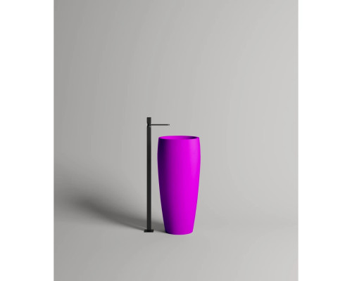 Раковина Salini S-Stone Armonia 03 130113SMF 47x47 см, напольная, покраска по RAL матовый полностью