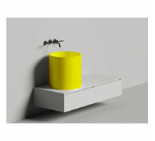 Раковина-чаша Salini S-Stone Armonia 04 130118MF 46x46 см, накладная, покраска по RAL матовый полностью