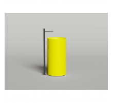 Раковина Salini S-Sense Armonia Round 01 130411GF 46x46 см, напольная, покраска по RAL глянец полностью