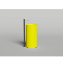 Раковина Salini S-Sense Armonia Round 01 130411GF 46x46 см, напольная, покраска по RAL глянец полностью