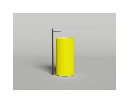 Раковина Salini S-Sense Armonia Round 01 130411GF 46x46 см, напольная, покраска по RAL глянец полностью