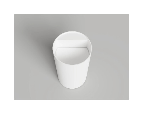 Раковина Salini S-Sense Armonia Round Top 01 130411TG 45x45 см, напольная, белый глянец