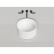 Раковина-чаша Salini S-Stone Armonia Round 02 130422M 45x45 см, накладная, белый матовый