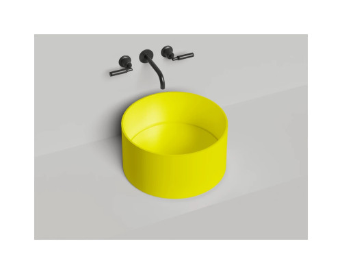 Раковина-чаша Salini S-Sense Armonia Round 02 130412GF 45x45 см, накладная, покраска по RAL глянец полностью