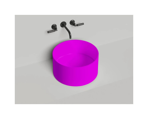 Раковина-чаша Salini S-Stone Armonia Round 02 130422MF 45x45 см, накладная, покраска по RAL матовый полностью