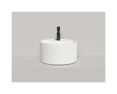 Раковина-чаша Salini S-Sense Armonia Round Top 02 130412TG 45x45 см, накладная, белый глянец