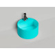 Раковина-чаша Salini S-Sense Armonia Round Top 02 130412TGF 45x45 см, накладная, покраска по RAL глянец полностью