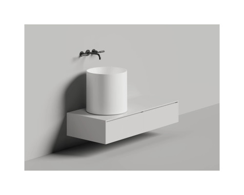 Раковина-чаша Salini S-Stone Armonia Round 03 130423M 45x45 см, накладная, белый матовый