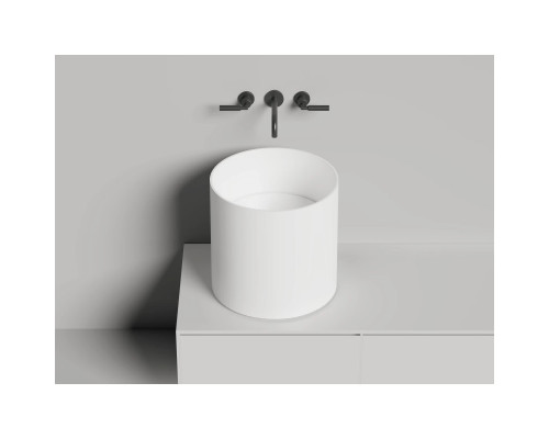 Раковина-чаша Salini S-Stone Armonia Round 03 130423M 45x45 см, накладная, белый матовый
