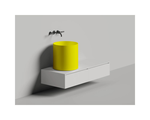 Раковина-чаша Salini S-Sense Armonia Round 03 130413GF 45x45 см, накладная, покраска по RAL глянец полностью