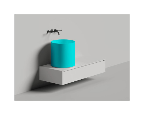 Раковина-чаша Salini S-Sense Armonia Round 03 130413GF 45x45 см, накладная, покраска по RAL глянец полностью